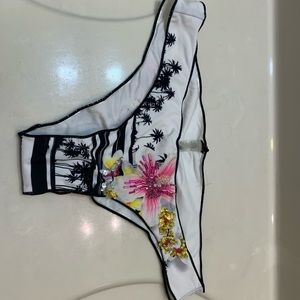 Brazilian bikini sequin and chaquira embroidery